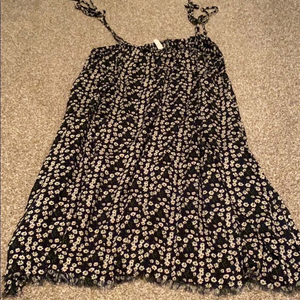 Flower print dress